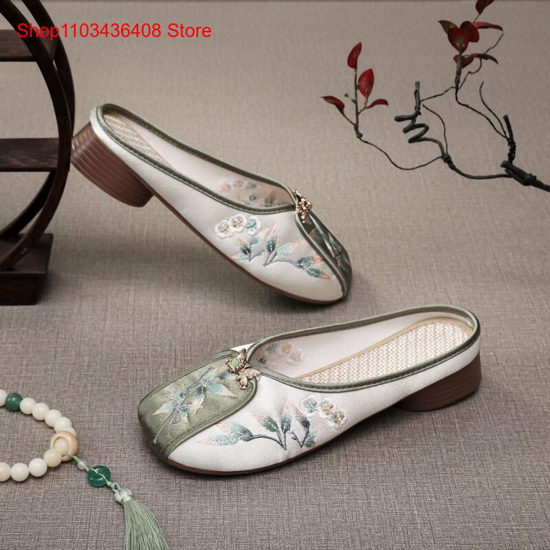 New Embroidered Slippers for H - Ethnic Fashion Women recension och pris