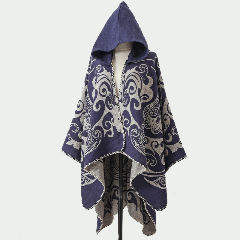 New Women's Hooded Shawl Warm  - Go Ethnic Fashion recension och pris