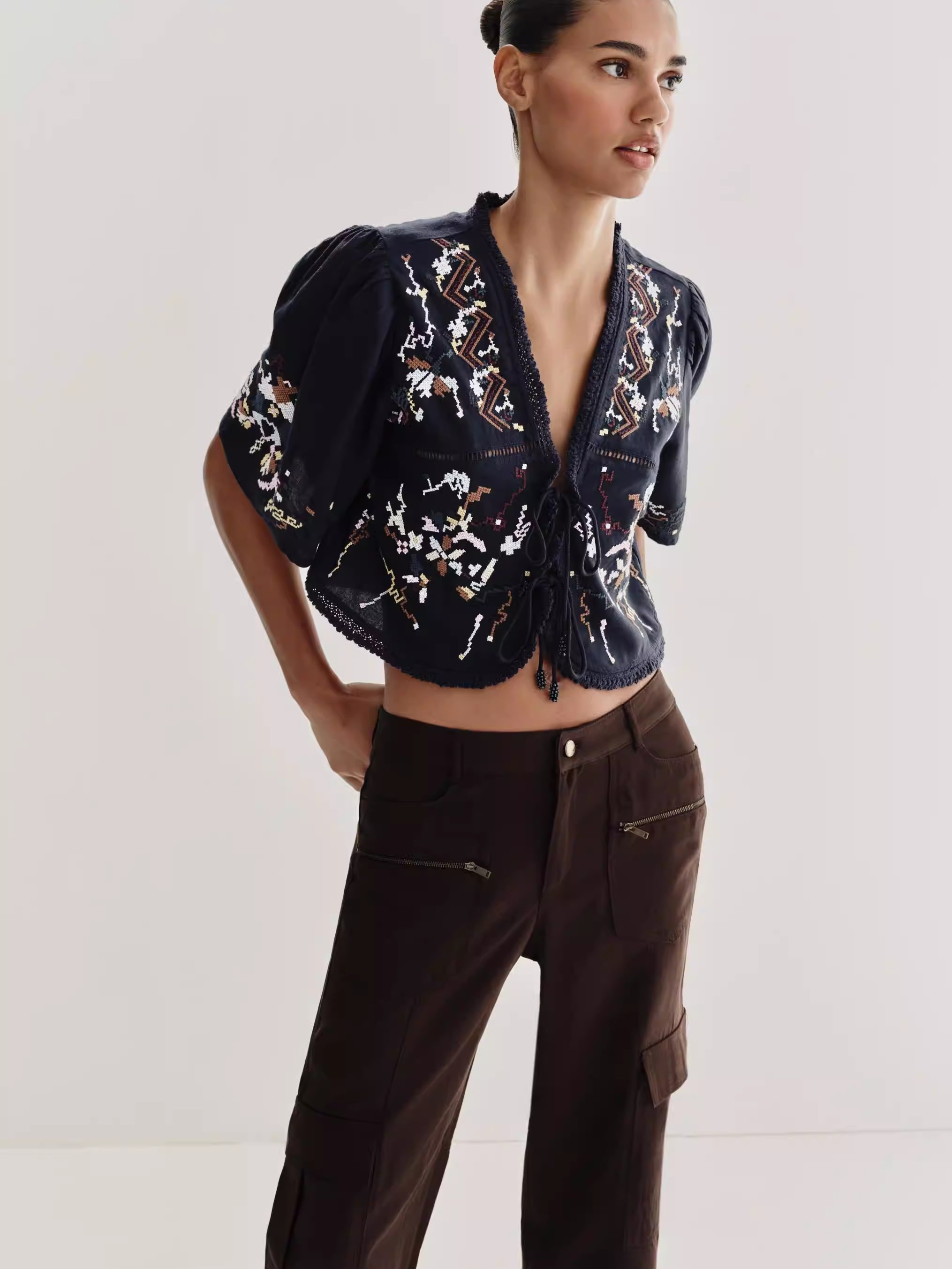 New Summer Women's Loose Short - Ethnic Fashion Design recension och pris