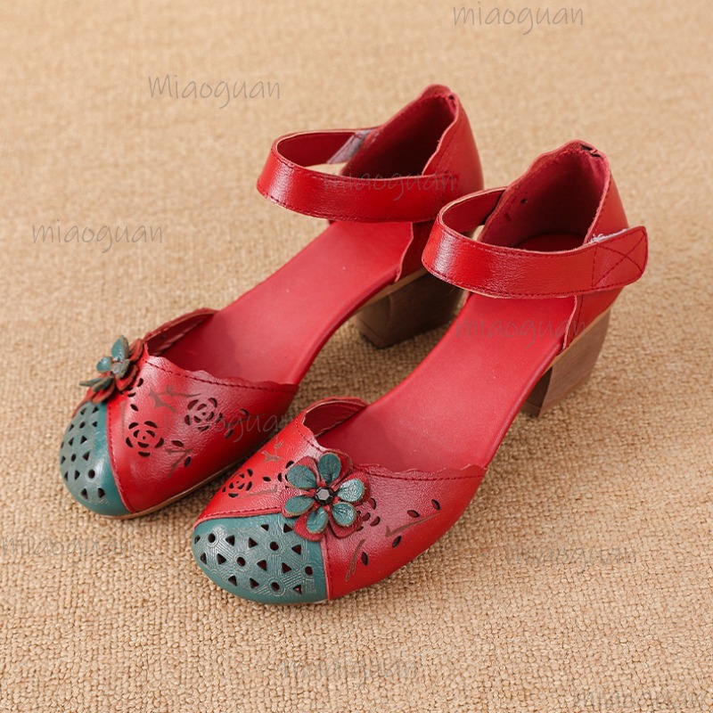 Hollow Out Cover Toe Gladiator - Ethnic Fashion Women recension och pris