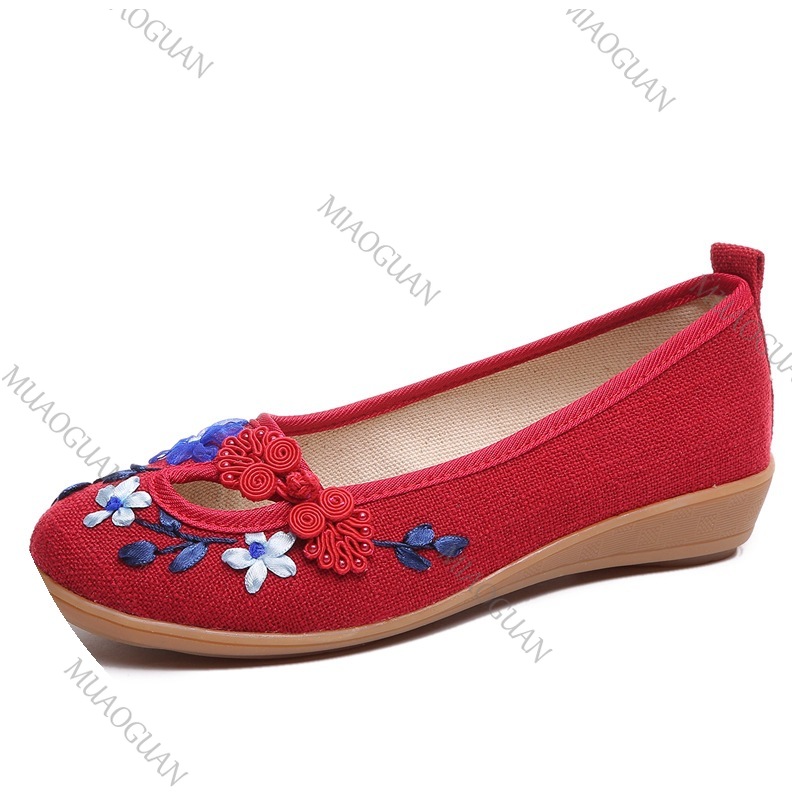 Embroidered Women Comfort Wedg - Ethnic Fashion Women recension och pris