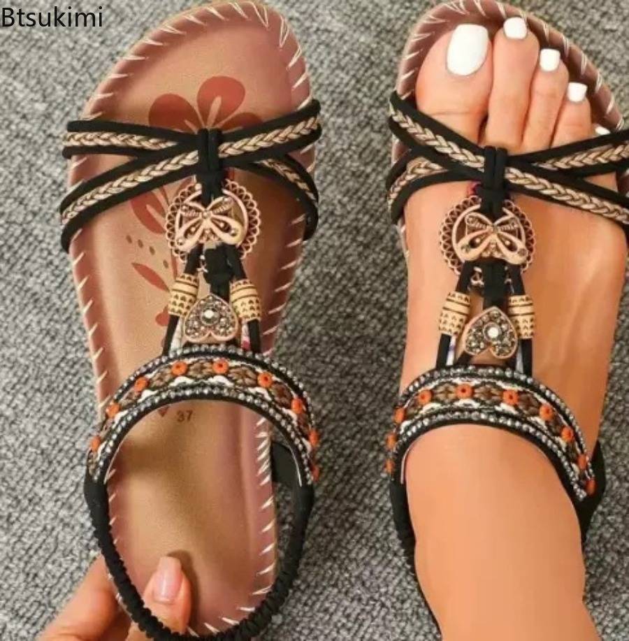 Women Bohemian Sandals Outdoor - Ethnic Fashion Women recension och pris
